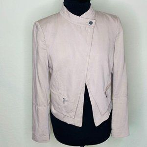WHBM Double Lapel Military Jacket | Size 8